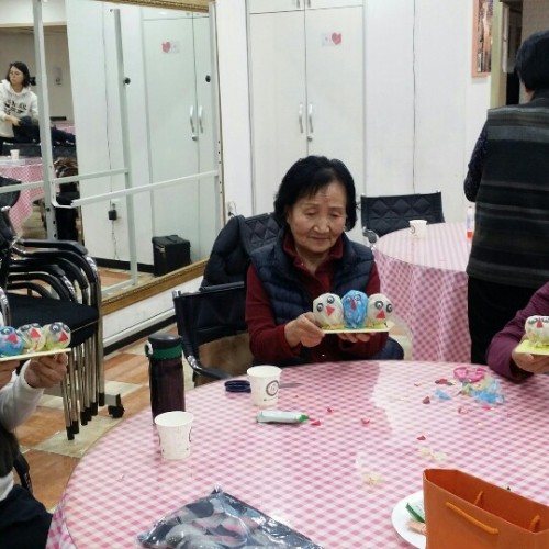 치매예방 미술프로그램 4회