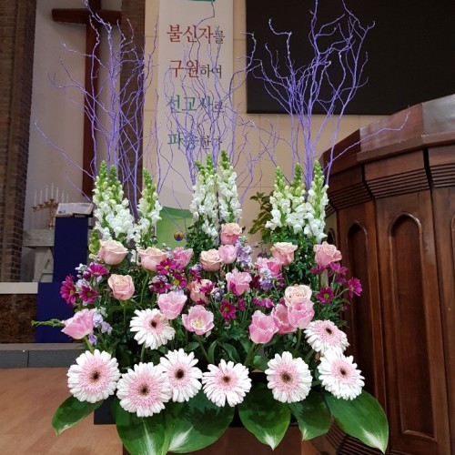 2019년 3월 10일 강단장식