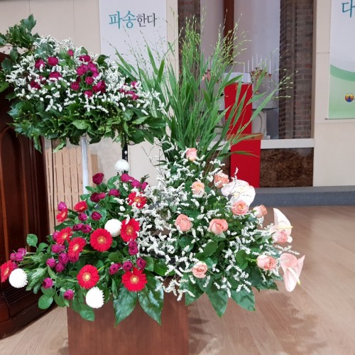 2019년 6월 16일 주일강단 장식