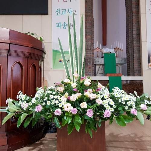 2019년 11월 10일 주일강단 장식