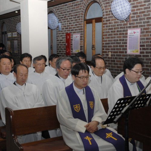 2015년 4월삭 새벽 성찬예배