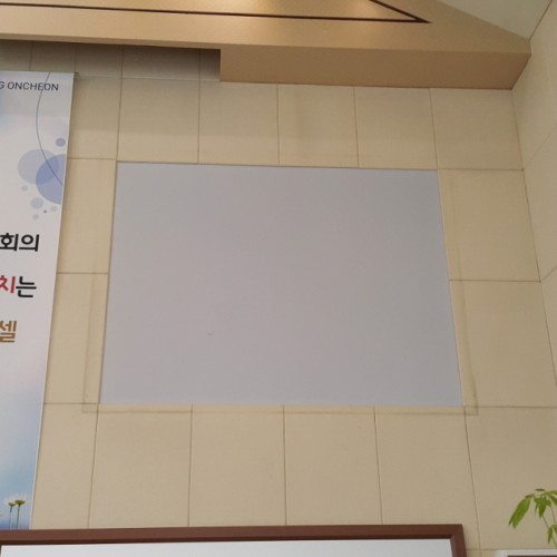 본당 영상장비 교체 및 목양홀내 새로운 공간