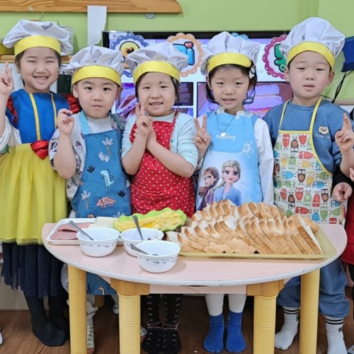 Cooking Class -햄 치즈 계란 샌드위치