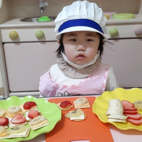 요리실습(신호등 까나페)