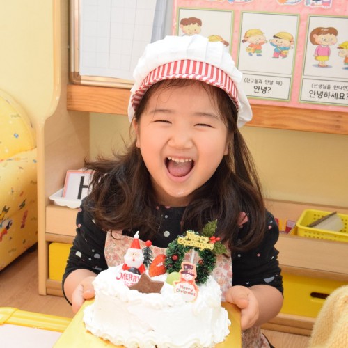 크리스마스 케이크만들기(늘소망, 사랑반)